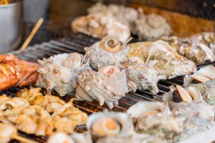 海鮮食堂 二八屋 海鮮焼き