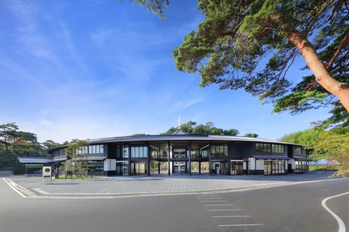 宮城県松島離宮の外観