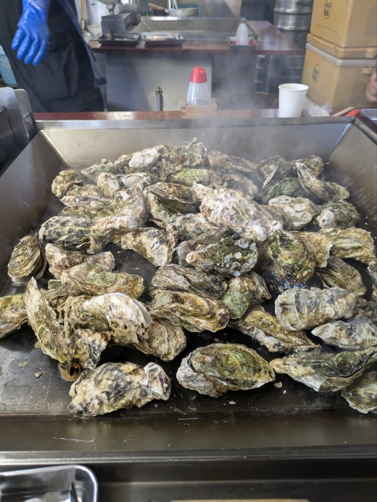 松島 焼きがきハウス食べ放題