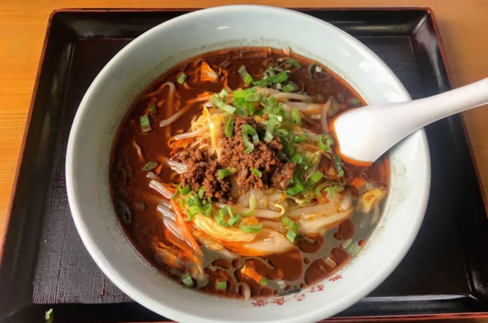 きむら食堂黒ゴマタンタン麺