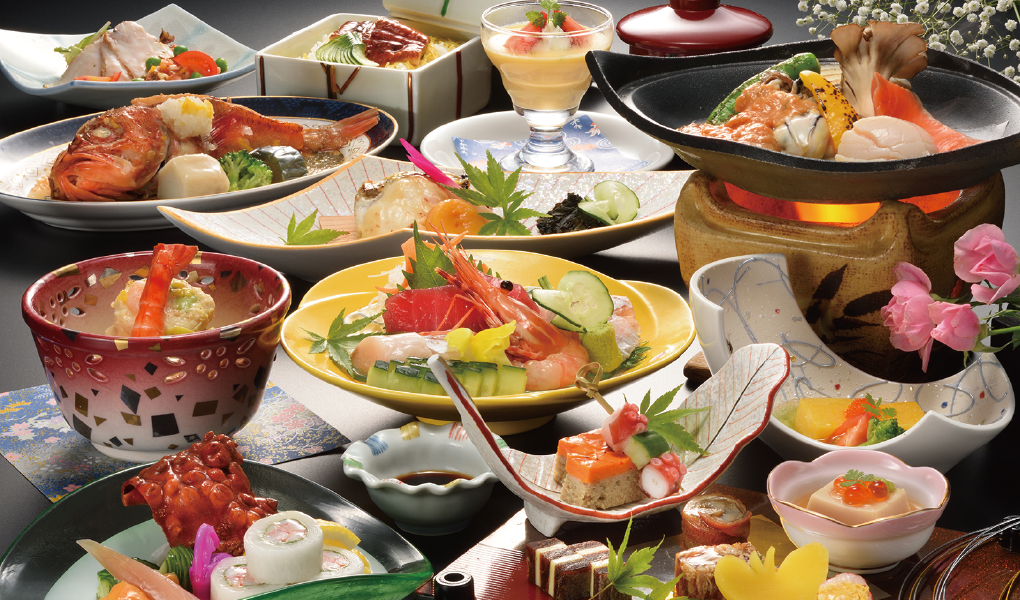 花ごころの湯新富亭会食料理