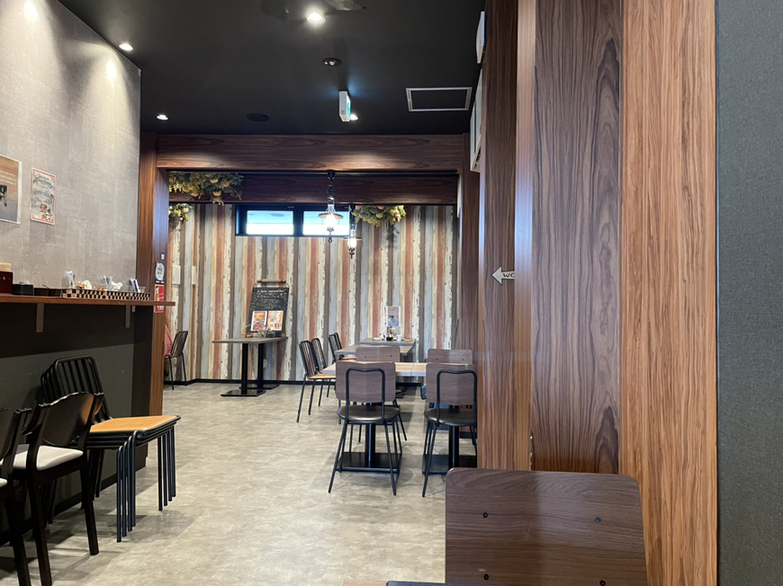 cafe the bayの店内