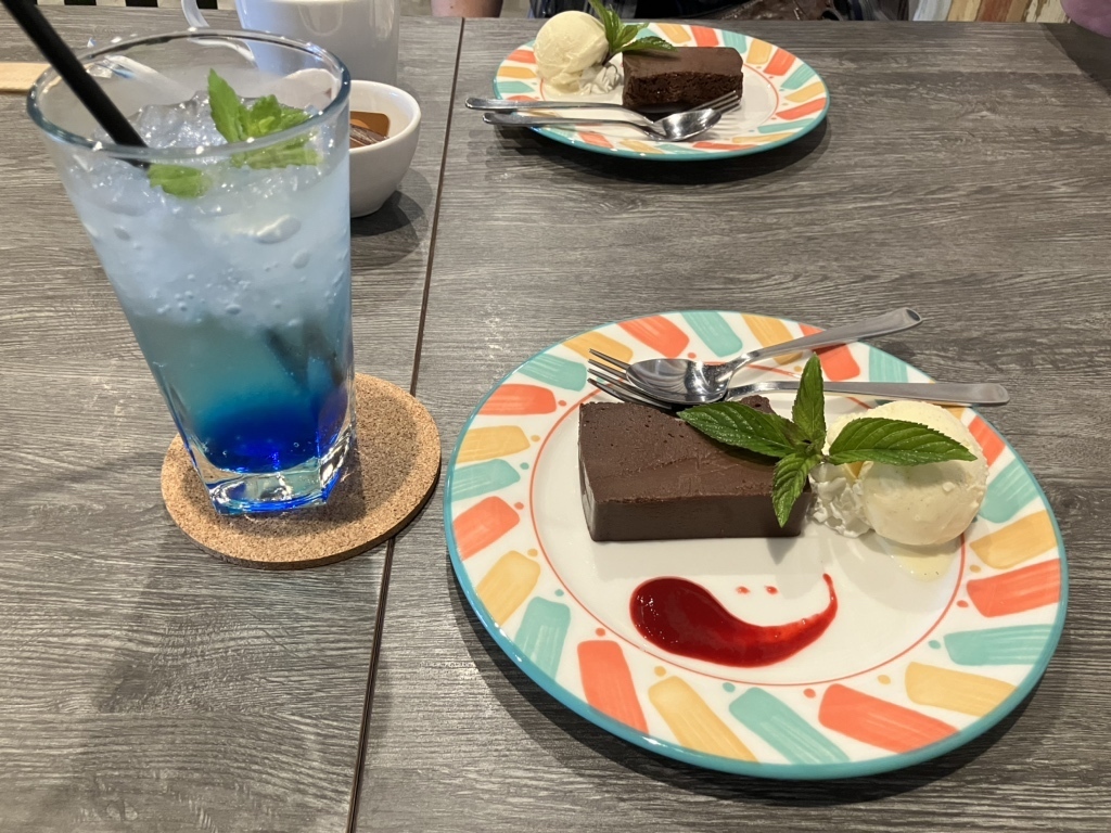 cafe the bayのカフェメニュー