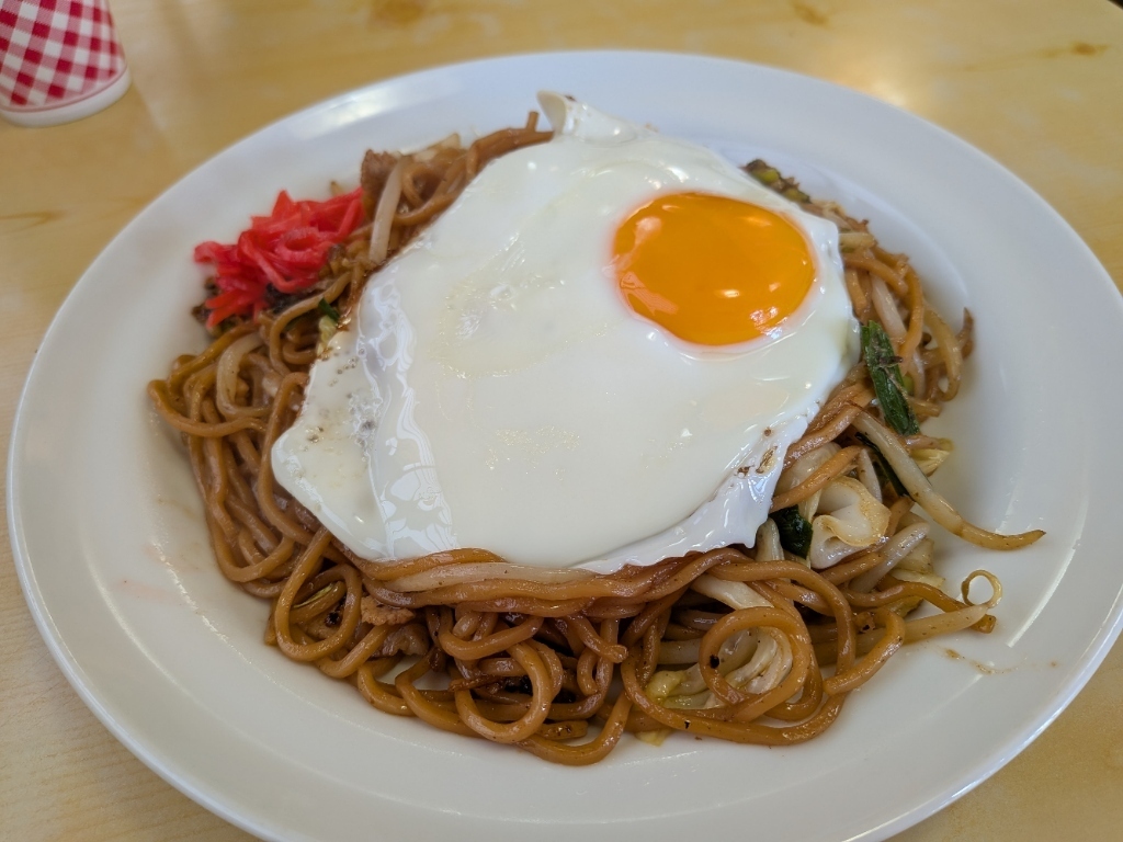 藤や食堂の石巻焼きそば