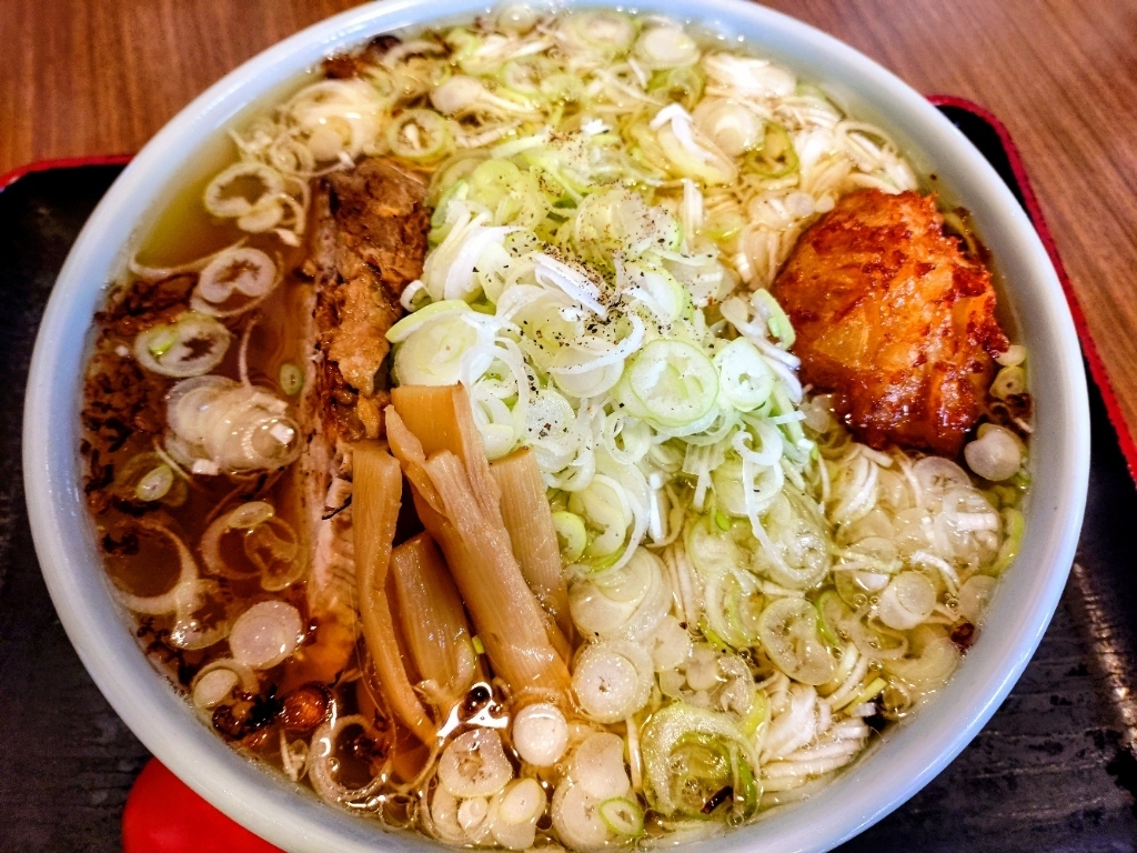 食堂きかくのさばだしラーメン