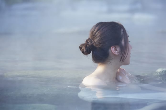 温泉の画像
