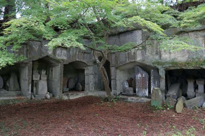 雄島　岩窟群