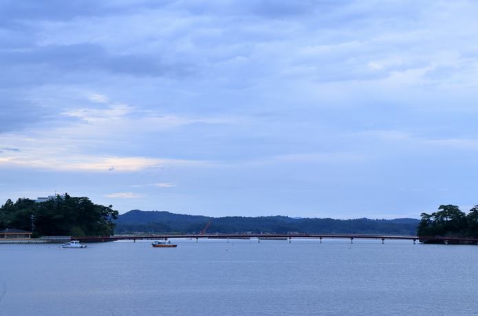 松島湾と福浦橋
