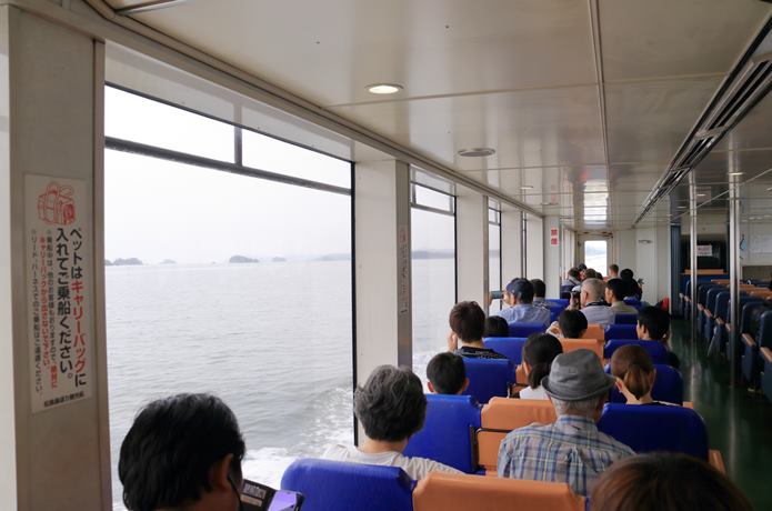松島　島巡り遊覧船
