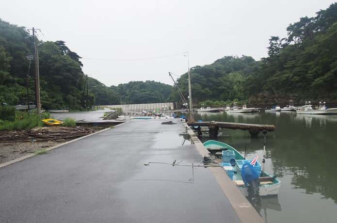 潜ケ浦の小舟