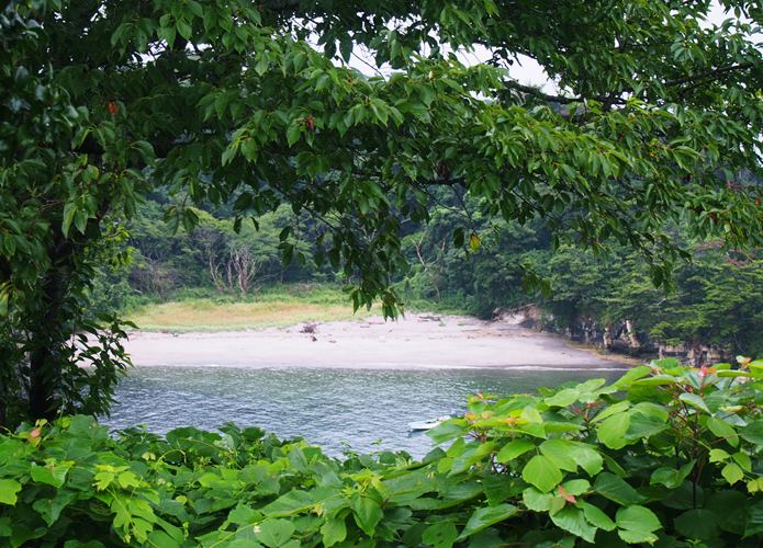 稲ヶ﨑公園と無人島