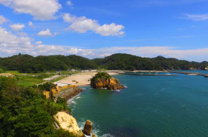 宮戸島のビーチ