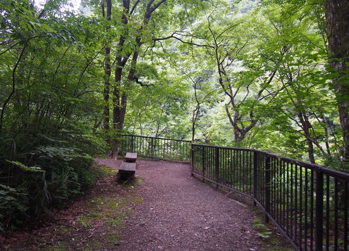 鳳鳴四十八滝　滝見台