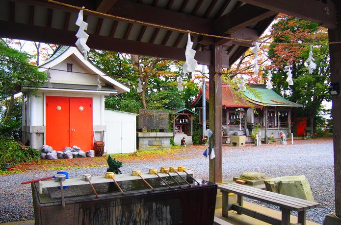 鹿島御児神社　手水舎