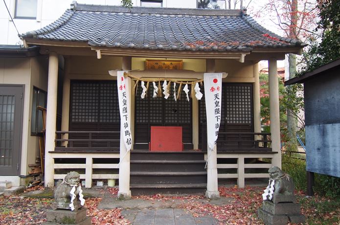 馬上蠣崎神社　社殿