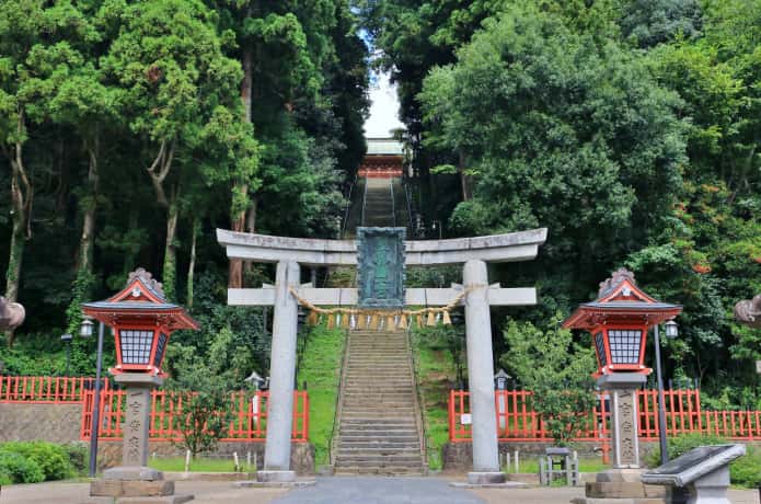 鹽竈神社　表参道