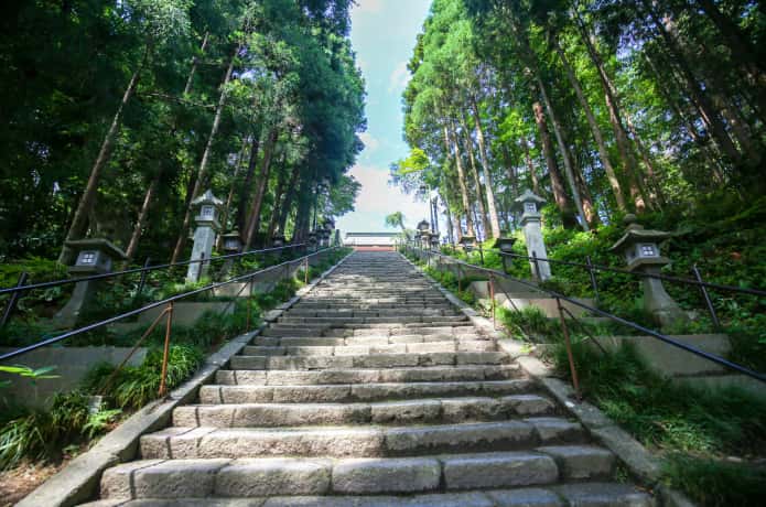 鹽竈神社　男坂