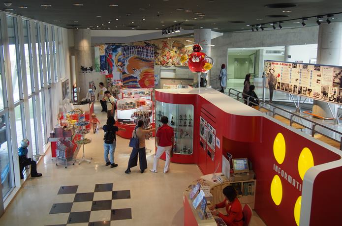 石ノ森萬賀館　館内