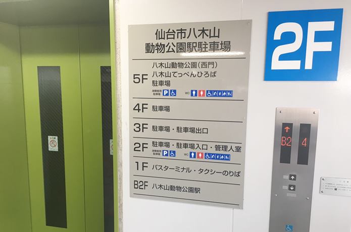 八木山てっぺん広場 案内版