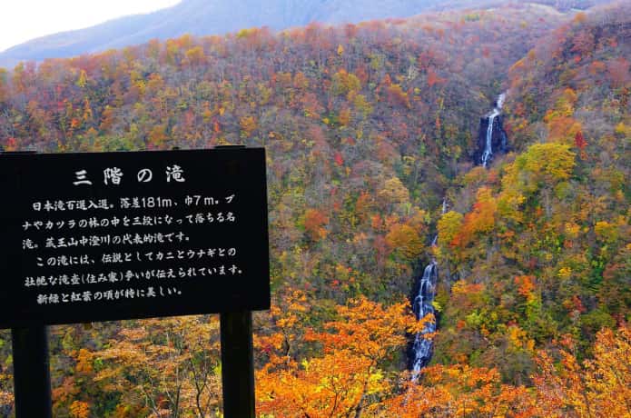 蔵王エコーライン　滝見台