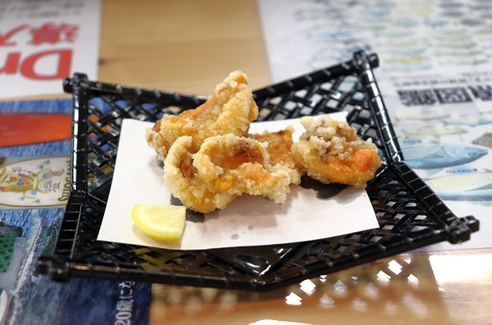 ホヤのから揚げ
