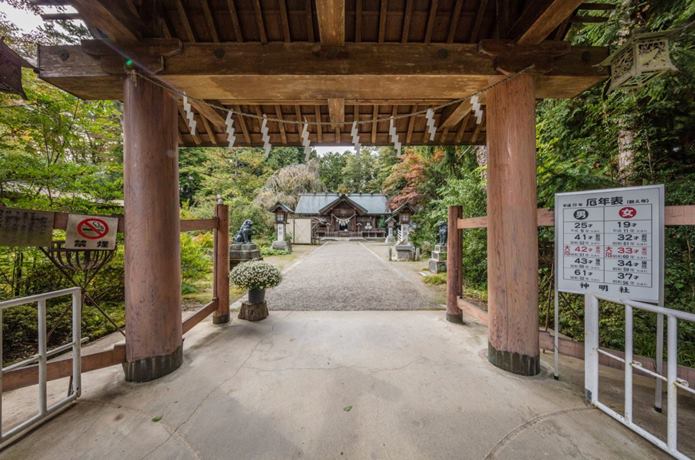 神明神社　白石市