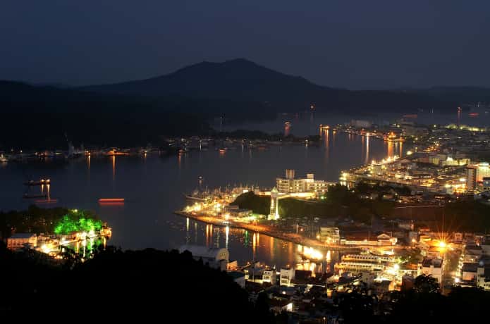 気仙沼の夜景