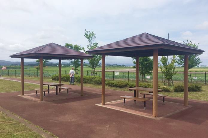 仙台臨空公園のあずまや