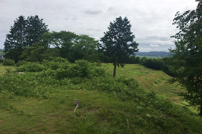 雷神山古墳の風景