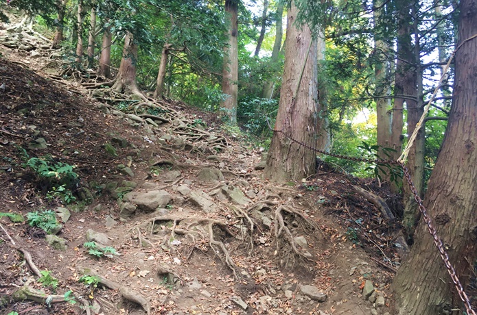 太白山　鎖