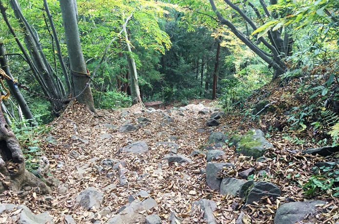 太白山　下山