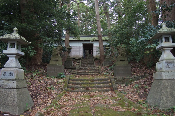 桂島　松崎神社　参道