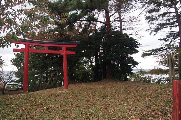寒風沢　砲台跡