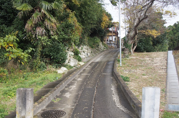 化粧地蔵　参道　入口