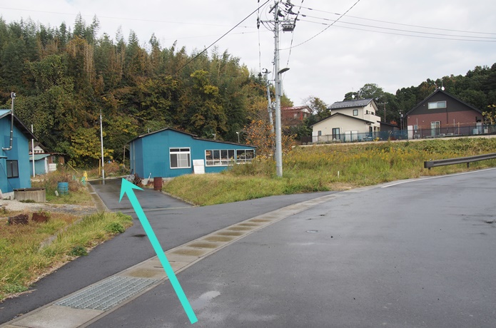 寒風沢島　車道