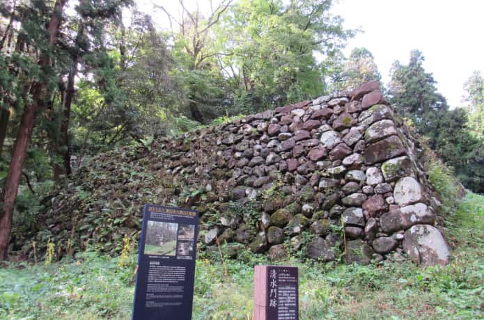 仙台城　清水門跡