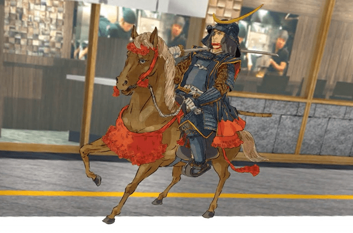 伊達政宗公　記念撮影