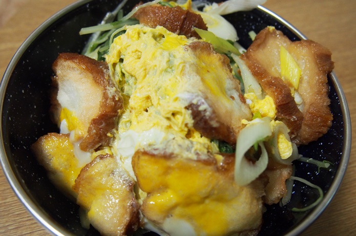 油麩丼　自作