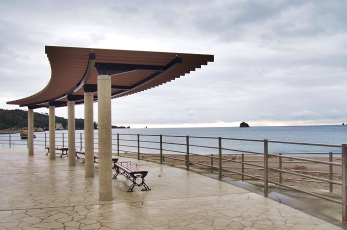 桂島海水浴場　ビーチ