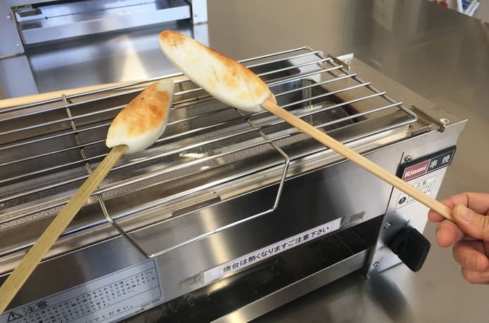 手焼き体験
