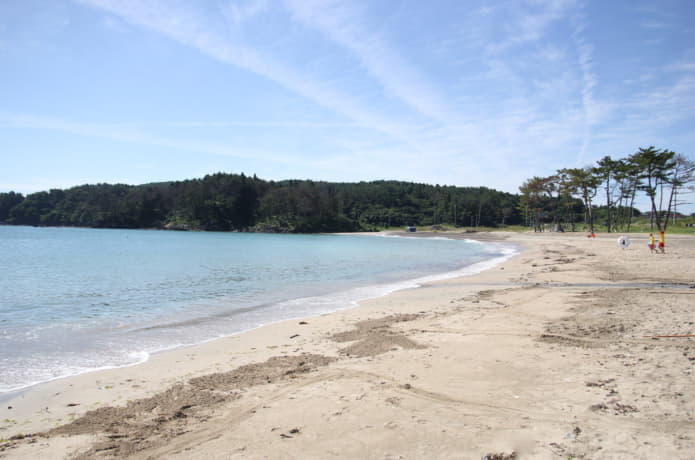 網地島海水浴場　夏