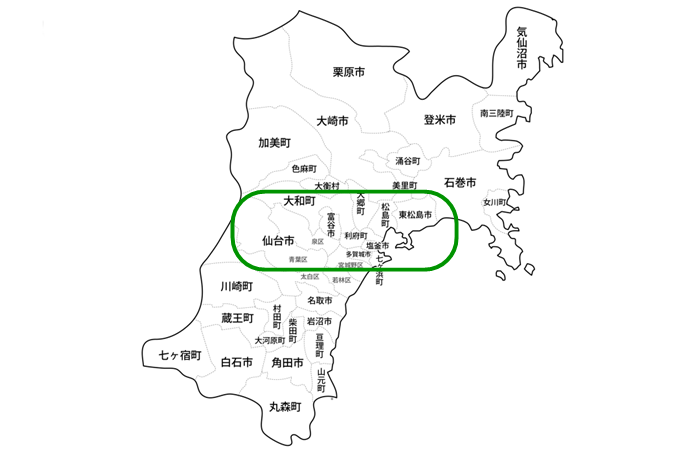 宮城　マップ