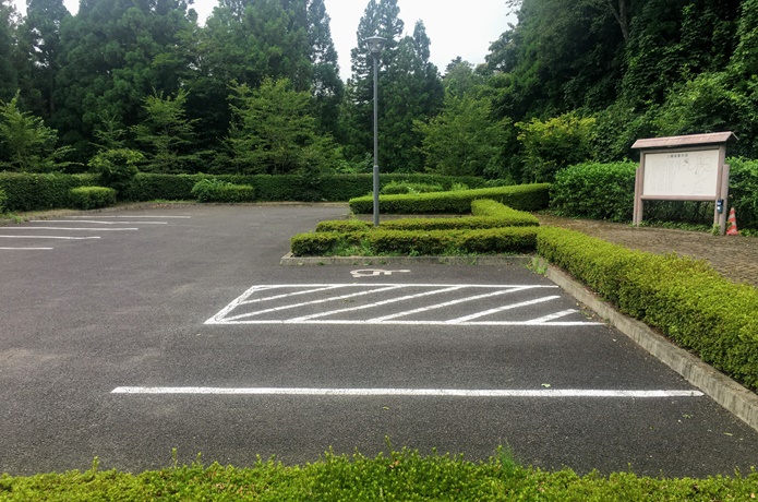 上楯城　駐車場