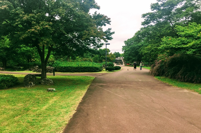 七北田公園　歩道