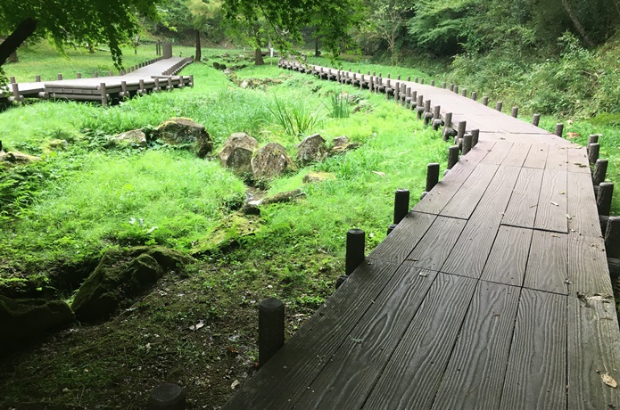 台原森林公園,　ホタルの里