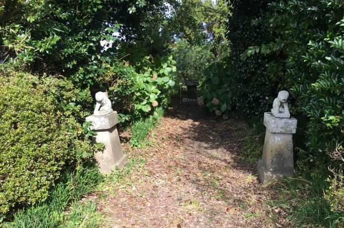 築館城跡奥