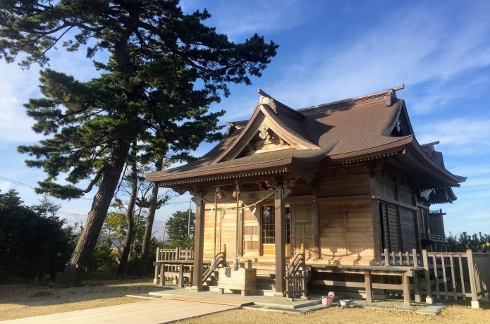 八重垣神社の新社殿②