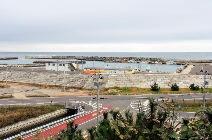 磯崎山公園　東屋からの景色