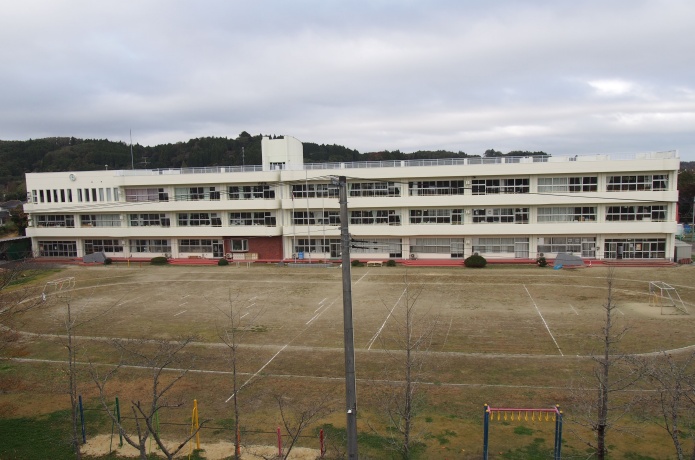 蓑首城の二の丸跡