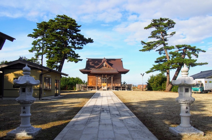 八重垣神社の新社殿